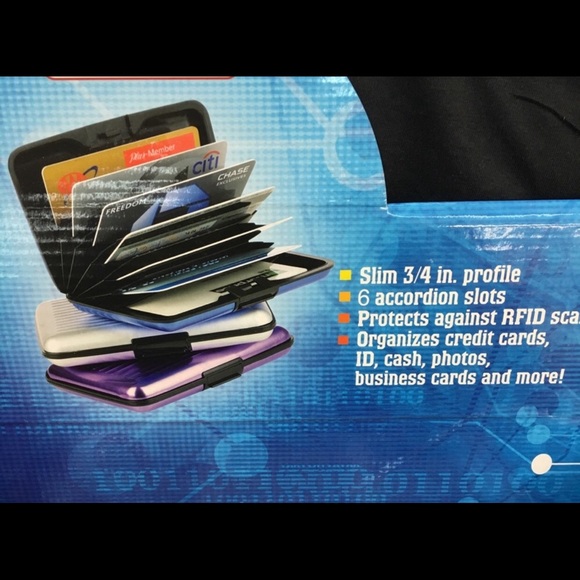 NWT Credit Card Aluminum Wallet. - Picture 4 of 4
